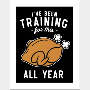 In training for Thanksgiving Posters and Art